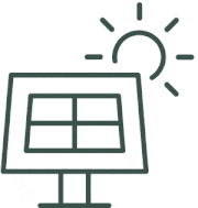 Solar cells with a sun above